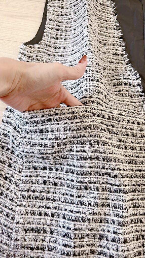 ツイードベスト