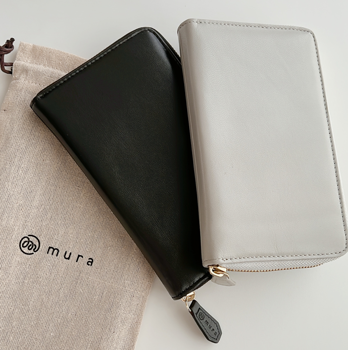 高級ゴートレザー 通帳ケース