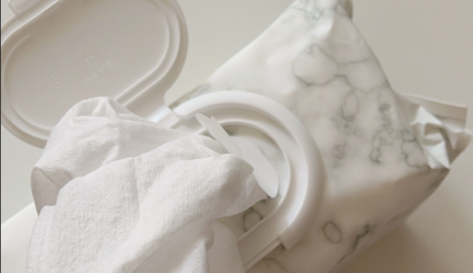 赤ちゃん用おしり拭きを犬用に大量購入しました